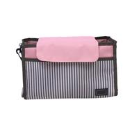 Beaupretty Stroller Organizer Bag Hanging Storage for Essentials and Toys for Parents The Go Stripe Design