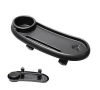 Beaupretty Stroller Snack Tray with Cup Holder Removable and Design for Prams Pushchairs Easy to Install Detachable Safe Material Dining Space