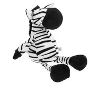 Beaupretty Stuffed Zebra Plush Soft Household Decorative Animal Puppet for Room and Living Room Decoration Adorable Childrens Gift with Comfortable Touch and Bright Colors