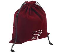 Beaupretty Sturdy Drawstring Bag with Hair Dryer Print Capacity Blow Dryer Storage Pouch Travel Organizer for Sports and Home Use Multi Purpose Packaging Storage Wine