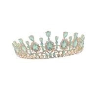 Beaupretty Sturdy Metal Bridal Tiara Crown with Shiny Rhinestones Elegant Wedding Headpiece for Brides and Birthday Celebrations Versatile Crystal Rhinestone Headband for Womens Parties and