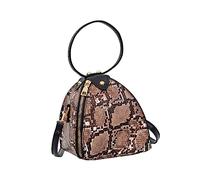 Beaupretty Stylish Leopard Print Tote Bag for Women Mini Crossbody Shoulder Bag Casual Messenger Bag for Parties Shopping Travel