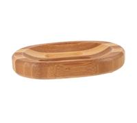 Beaupretty Stylish Zebra Pattern Bamboo Soap Dish Wooden Soap Holder for Bathroom