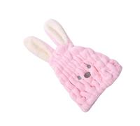 Beaupretty Super Absorbent Boy Girl Hair Cap Cartoon Rabbit Design Quick Drying Hair Towel for Boys and Girls Random Color