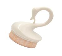 Beaupretty Swan Foundation Brush Plastic ABS Face Makeup Brush for Even Application, Artificial Fiber Hair for Professional and Home Use