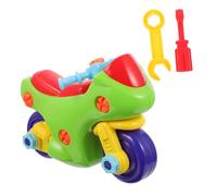Beaupretty Take Apart Motorbike for DIY Vehicle Model Educational Plaything Childrens Early Development Assembly Promotes Curiosity Problem Solving Skills Random Color