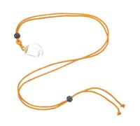 Beaupretty Teardrop Glass Essential Oil Vial Necklace Openable Pendant for Keepsakes Jewelry for Women Versatile Charm and Necklace Combination