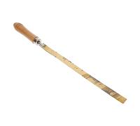 Beaupretty Thermal Expansion and Contraction Sheetmetal Physics Experiment Tool for School Teaching Aids Copper Iron Bimetal Strip with Wooden Handle and Lightweight for Heat and Cold