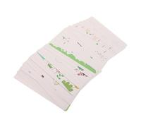 Beaupretty Thick Finger Paint Paper Cards for Creative Finger Painting Pad for Early Learning Fine Motor Skills Development for Preschoolers
