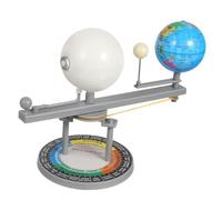 Beaupretty Three Sphere and Lunar Simulator Educational Astronomical Instrument Teaching Earth Rotation Revolution and Moon Phases Model for Family Science Projects
