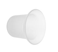 Beaupretty Toilet Cleaning Tool Holder Cleaning Brush Glass Holder 11.5cm Diameter 8cm Bottom Hole Bathroom Hotel