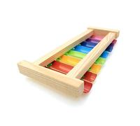Beaupretty Tones Knock Piano Musical Wooden Early Learning Instrument for Super Skateboard Design Enhances Eye Coordination Skills for Music Education Random Colors Random Color