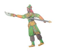 Beaupretty Traditional Chinese Shadow Puppet Figurine Educational Plaything Three Character Model Handmade Cultural for Early Learning and Creative DIY Gift