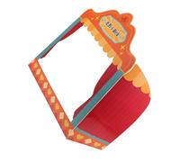 Beaupretty Traditional Chinese Shadow Puppet Theatre for Educational DIY Craft Stage with Interactive Storytelling Kindergarten Props for Creative Imaginative Play and Cultural Learning