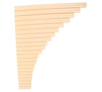 Beaupretty Traditional Panpipes Woodwind Instrument Portable Pan Flute for Beginners and Adults Pipes Panpipes for Students Music Classes Pan Flute for Traditional Music and Teaching