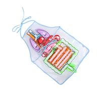 Beaupretty Transparent Educational Human Organs Apron for Early Childhood Teaching Internal Anatomy Model Smock with Heart Lung Liver Stomach and Kidneys Learning Aid for Schools and Health