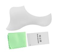 Beaupretty Transparent Self Adhesive Guitar Pick Guard for Acoustic Folk Guitars Protective Scratch Plate with Invisible Suction Design for Right-handed Instruments Random Color