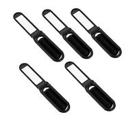Beaupretty Travel Styling Kit 5pcs Mini Hair Brush Combs with Mirror Foldable for Easy Storage for On-the-go Styling for You and Your Loved
