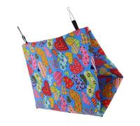 Beaupretty Triangular Bird Nest Hanging Tent for Parrots Lightweight Portable Parakeet Budgies Cockatiels Sleeping Bed Soft Wear-resist Material Easy to Clean Cozy Cage Hammock