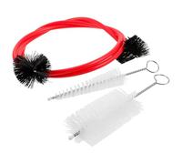 Beaupretty Trumpet Cleaning with Stainless Steel Handle Portable Sax Trombone Mouthpiece Brush Kit for Deep Instrument Dirt Removal and Easy Go Maintenance