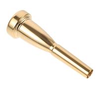 Beaupretty Trumpet Mouthpiece for Wind Instrument Accessory Trumpet Mouthpiece Replacement for Playing Part Mouth Shape Horns Gold Horn for Musical