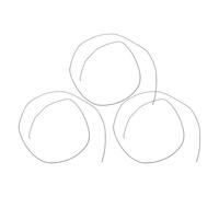 Beaupretty Tungsten Wire 1m Long 3pcs High Temperature Resistant Smooth Burrfree Surface Metal Wire, 1mm/2mm/3mm Diameter for Ceramic Jewelry Making and Pottery Firing for Ceramic Firing