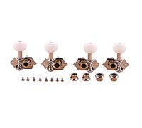 Beaupretty Tuning Key Pegs for Ukulele Durable Classical Guitar Tuners with Beautiful Shell Decoration Replacement for Acoustic Electric Guitars Enhance Sound Quality Elegant Vintage Design