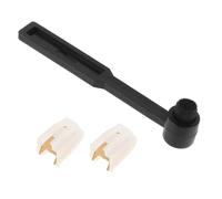 Beaupretty Turntable Stylus Replacement Needles with Cleaning Brush for Record Players Vinyl Maintenance Audio Enhancer Listening Experience