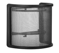 Beaupretty U Shaped Metal Microphone Windscreen Cover Handheld Mic Shield Windproof Pop Filter Compatible with Multiple Brands for Recording Live Broadcast Speech