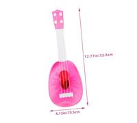 Beaupretty Ukulele for Plastic Educational Musical Instrument Realistic Cartoon Design Safe and Sturdy Simulation Guitar for Boys and Beginners Plaything