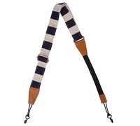 Beaupretty Ukulele Shoulder Sling Adjustable Cotton Leather Strap for Soprano, Concert Tenor Ukuleles for Studio and Stage Use