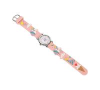 Beaupretty Unicorn Pattern Cartoon Watch Plastic Strap Timepiece Lightweight and Durable Design for Learning to Tell Boys and Girls