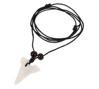 Beaupretty Unique Charm Necklace for Women Cool White Pendant Symbolizing Strength and Courage Lightweight Beach Jewelry with Workmanship Easy to Match for Casual and Outdoor Wear