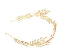 Beaupretty Unique Leaf Hair Crown Jewelry Alloy Headband Women's Bridal Headpiece Wedding Tiaras for Bride Flower Crowns for Women