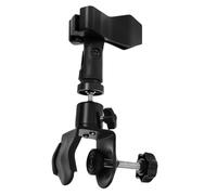 Beaupretty Universal Sturdy for Plastic Secure Platform Made and Stable of Microphone Mount Clamp with Metal Reliable Performance Musicians Suitable for Settings