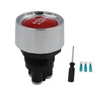 Beaupretty Universal, with Highly Luminous LED Abs and Aluminum Alloy Material 12v-24v Push Start Button Ignition Switch Vehicle Engine Start Car Suitable