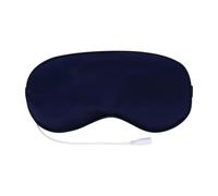 Beaupretty USB Powered Steam Warm Lavender Eye Mask with Elastic Strap for Sleeping Aid Dark Blue Heat Eye Cover Dark Circles and Vision Care Portable and Comfortable for Travel and