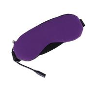 Beaupretty USB Steam Eye Mask with Hot Cold Compress Cooling Blindfold for Sleep and Relaxation Unisex Eye Care for Home Office Travel Automatic Power Off Reusable Up to Purple