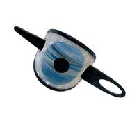 Beaupretty Vintage Acetate Hair Bun Clip Durable Lightweight Bun Holder for Women Scratch Resistant Hair Pin Stick Elegant Chic Cuff for Secure Ponytail and Updo Styling