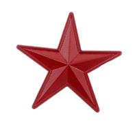 Beaupretty Vintage Chinese Style Five Pointed Star Brooch Zinc Alloy Pin for Women Men Multifunctional Decorative Collar Pin with Traditional Chinese Elements Durable and Stylish Accessory