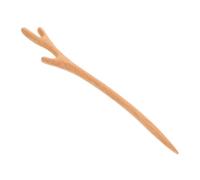 Beaupretty Vintage Chinese Wooden Hair Stick for Women Decorative Antler Hair Chopstick Secure Bun Holder for Traditional