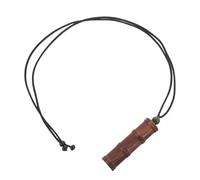 Beaupretty Vintage Hollow Openable Wooden Pendant Necklace for Women Ethnic Style Long Charm Necklace for Casual and Formal Wear Versatile Accessory with Practical Storage