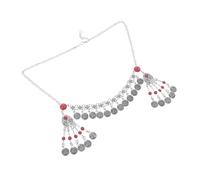 Beaupretty Vintage Kazakh Boho Coins Tassel Hair Chain Headband Handmade Ethnic Bridal Hairpiece for Women and Festival and Wedding Costume Accessory with Artisan Craftsmanship