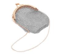 Beaupretty Vintage Victorian Era Metal Mesh Coin Purse, Retro Gold Mini Wallet with Clasp Closure, Lightweight Mesh Pouch for Women’s Jewelry and Cosmetics Storage