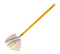 Beaupretty Vintage Wooden Gyroscope Apricot Wood Peg Top for Elderly Handmade Enhancing Fine Motor Skills and Hand Eye Coordination Birthday Party Favor