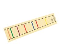 Beaupretty Viola for Viola Learning and Practice 3/4 13 Inch Easy to Adhere and No Damage Fret Label Sticker Paper Position Marker Yellow Finger Guide for Beginners