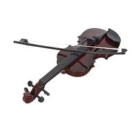 Beaupretty Violin Beginner Musical Instrument for Simulation Violin with Safe Smooth Surface Creative Music Boys Random Color