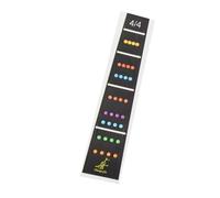 Beaupretty Violin Finger Guide Sticker Set Fretboard Marker Labels for Beginners Adhesive Stickers for Easy Note Learning and Position Practice