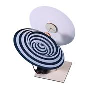 Beaupretty Visual Science Kit Student Turntable for Experiments Educational Tool with Mesmerizing Illusions Sensory Processing Aid for Science Projects