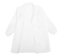 Beaupretty Washable Lab Coat for Boys and Breathable Long Sleeve Scientist Costume Comfortable Unisex Lab Outfit for Role Play Birthday Parties School Performances Medium